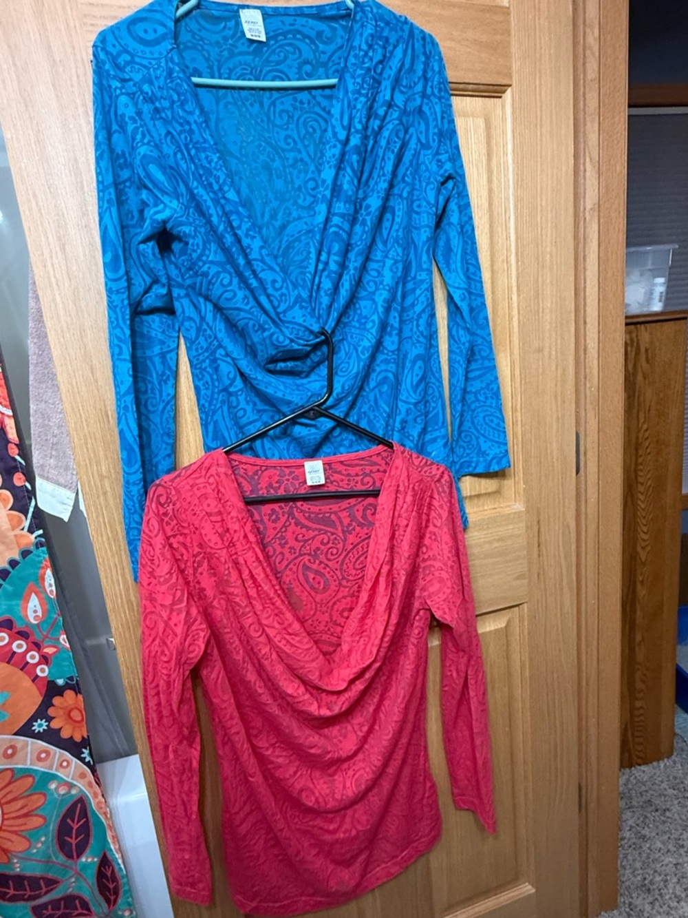 2 Jockey Paisley Lightweight Tops